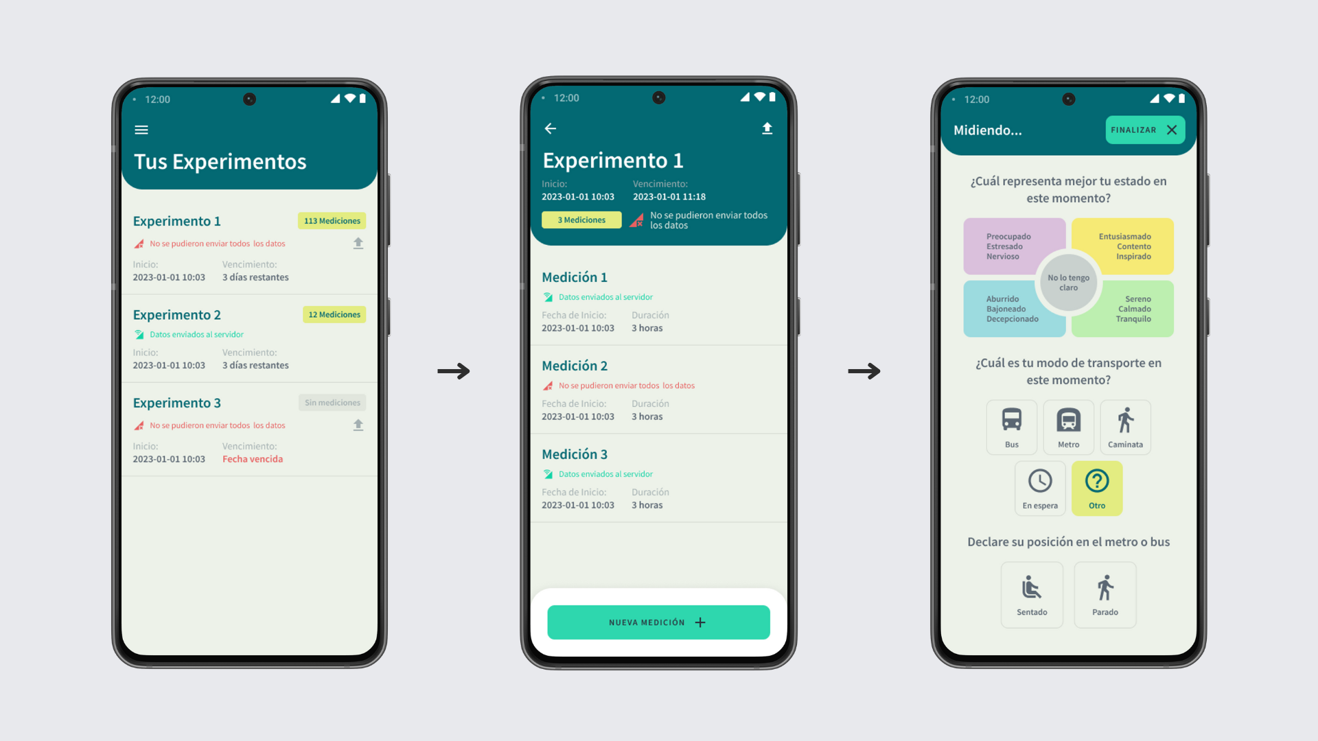 New experiment flow