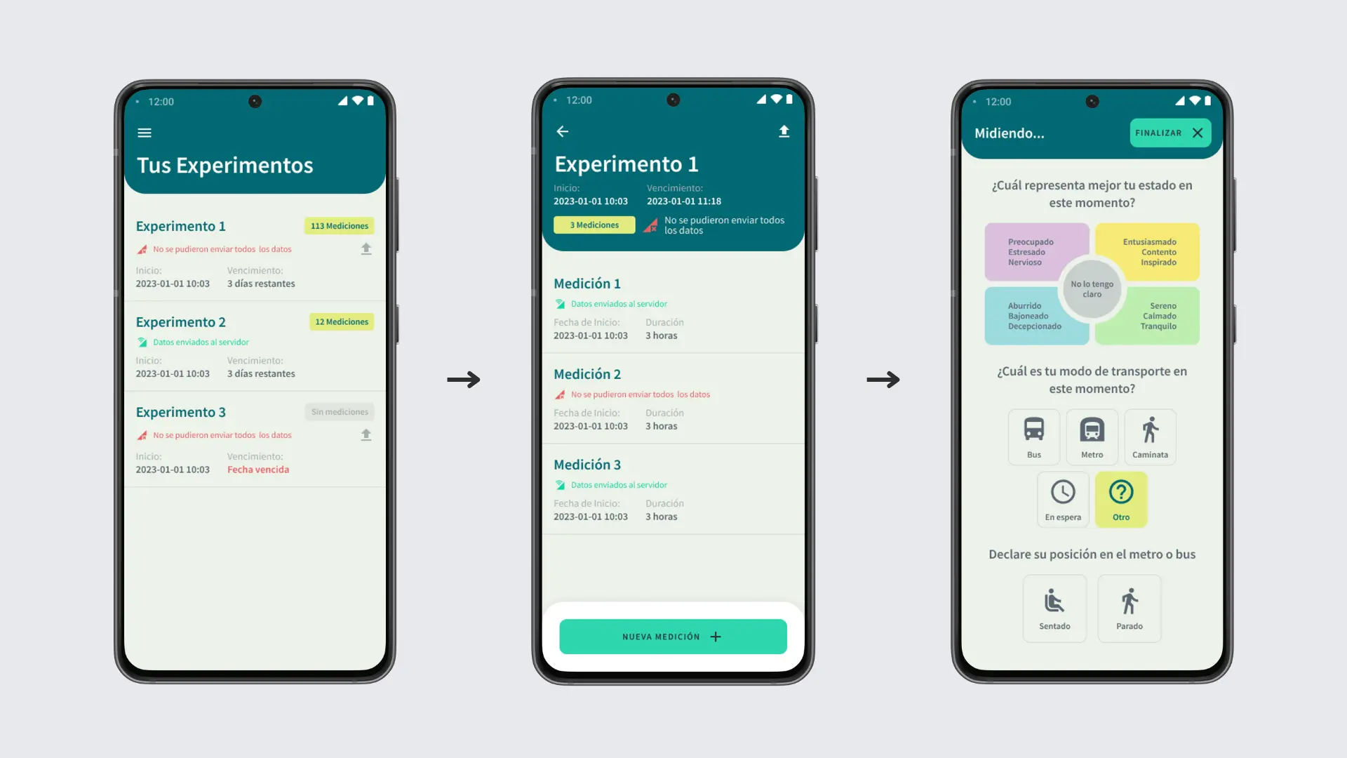 New experiment flow