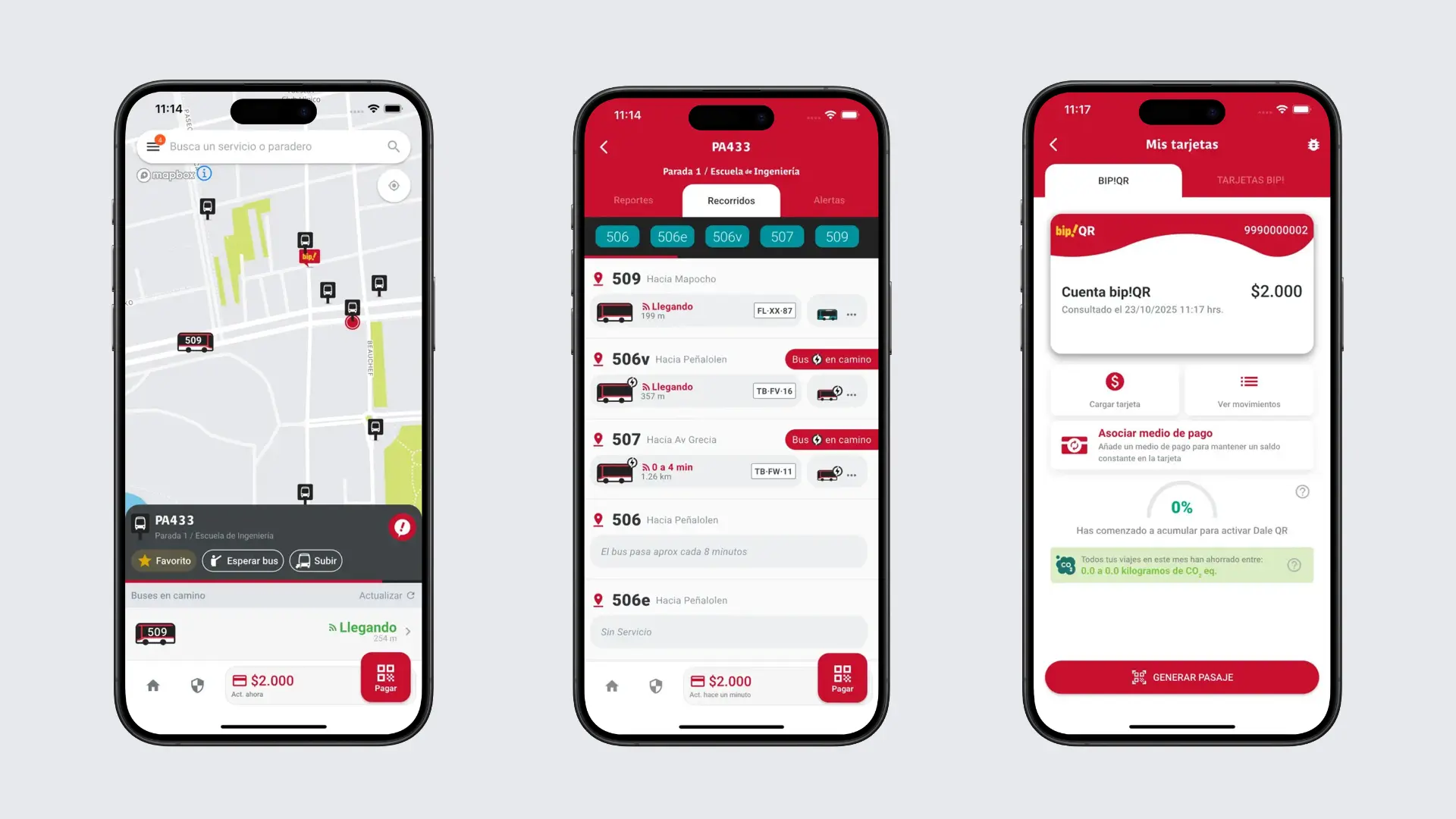 Red — app overview